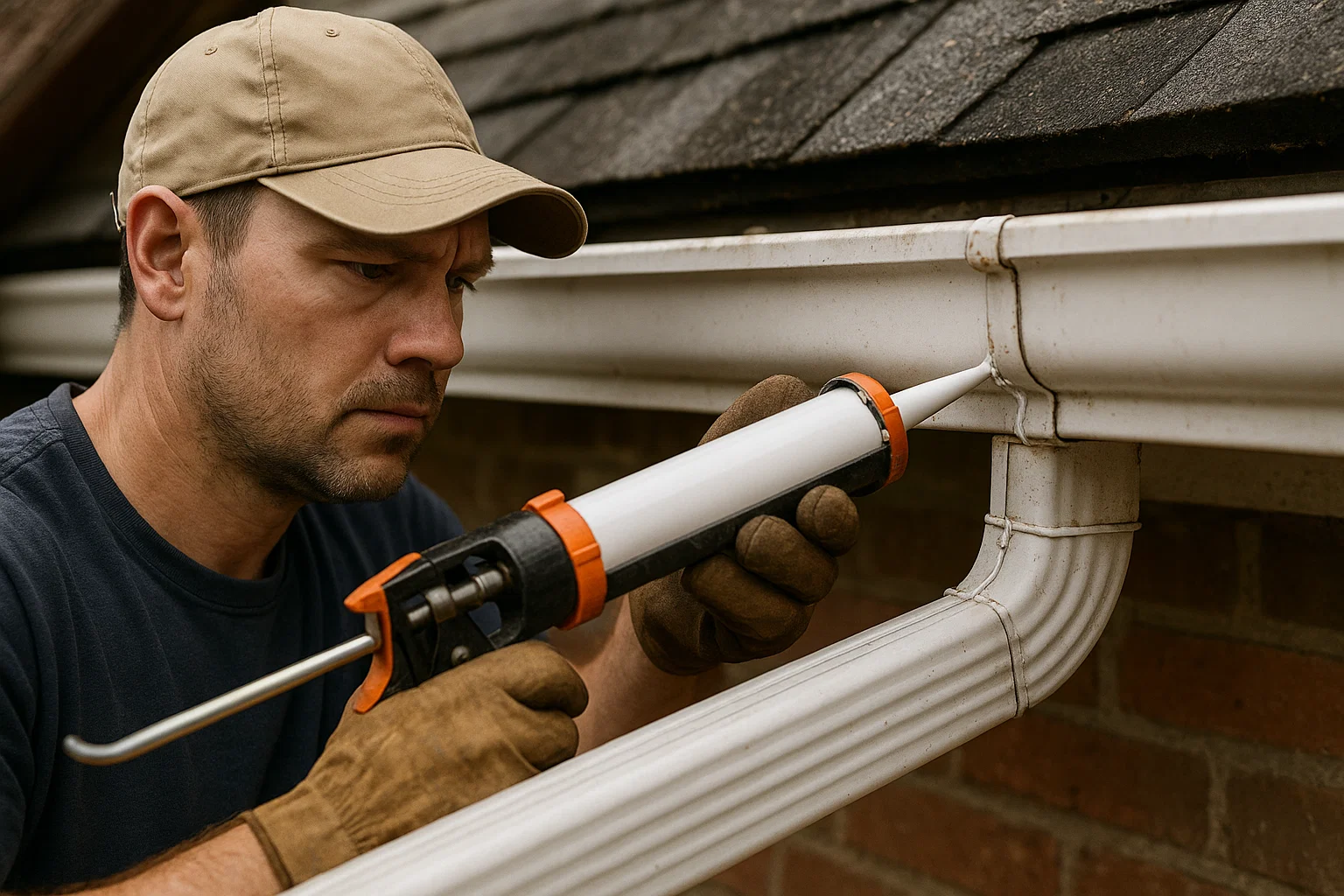 Gutter Joint Resealing